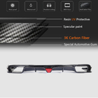 Maserati Quattroporte 2013–2023 Achterbumperdiffuser V1 (voor S/S Q4 2017-2020, Carbon) foto 5
