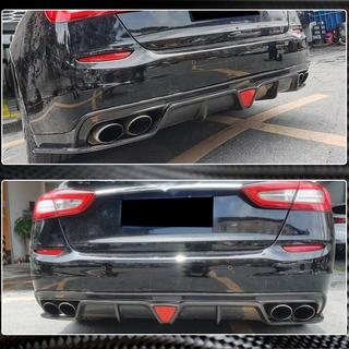 Achterbumperdiffuser V1 (voor S/S Q4 2017-2020, Carbon) Maserati Quattroporte 2013–2023 foto 3