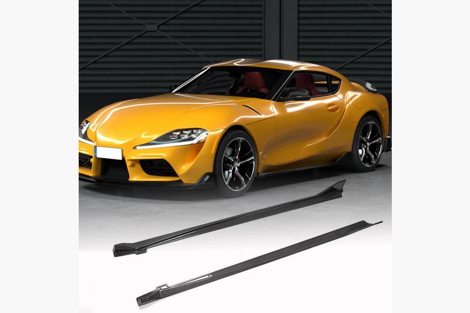 Toyota Supra 2019– Sideskirts (Carbon) Image