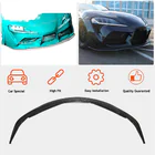 Toyota Supra 2019– Voorbumperlip Lip V1 (carbon) foto 3