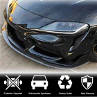 Toyota Supra 2019– Voorbumperlip Lip V1 (carbon) foto 4