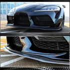 Toyota Supra 2019– Voorbumperlip Lip V1 (carbon) foto 5