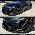 Toyota Supra 2019– Voorbumper lip Lip V2 (carbon) foto 10