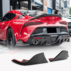 Toyota Supra 2019– Achterbumper diffuser V1 (Carbon) foto 8