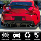 Toyota Supra 2019– Achterbumper diffuser V2 (Carbon) foto 3