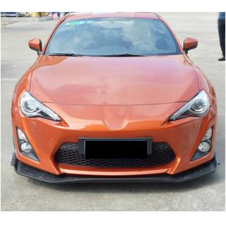 Frontbumper lip Lip V3 (carbon) foto 2