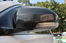 Toyota Mark X 2009– Spiegelkappen (Carbon) foto 3
