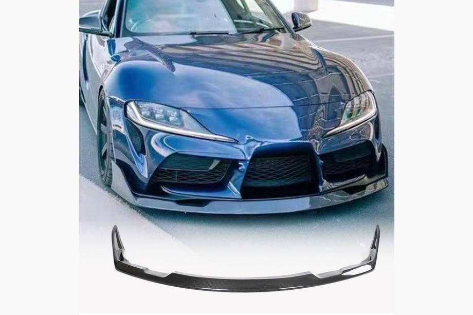 Toyota Supra 2019– Carbon front bumper lip (2022-2024) Foto 1