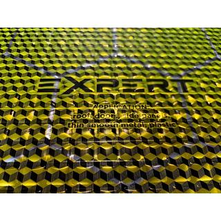 Trillingsdempende plaat ULTIMATE EXPERT COLD GOLD 2,1 mm (50x35 cm) foto 2