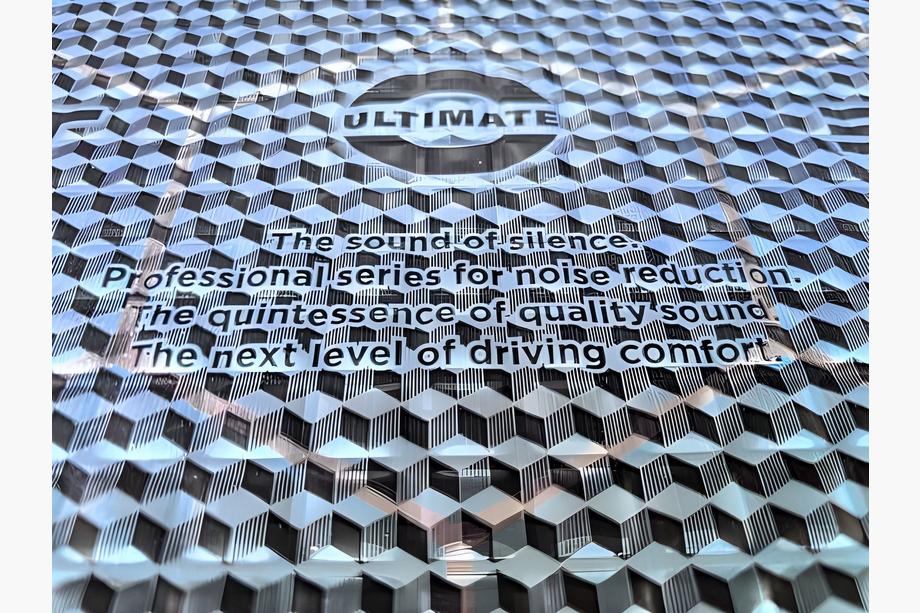 Trillingsdempende plaat ULTIMATE EXPERT BLUE SILVER 3 mm (50x35 cm) Foto 3