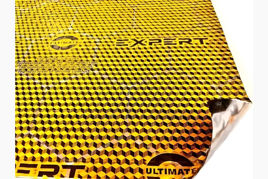 Trillingsdempende plaat ULTIMATE EXPERT RED GOLD 4 mm (50x35 cm) Foto 1