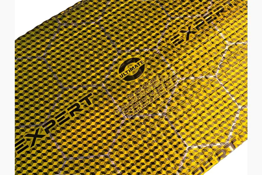 Trillingsdempende plaat ULTIMATE EXPERT RED GOLD 4 mm (50x35 cm) Foto 3
