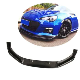 Frontlip voor voorbumper Lip (2013-2016, carbon) Subaru BRZ 2012–2021 foto 1