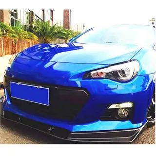 Frontlip voor voorbumper Lip (2013-2016, carbon) Subaru BRZ 2012–2021 foto 3