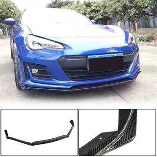 Voorbumper lip Lip V1 (2017-2021, carbon) foto 1