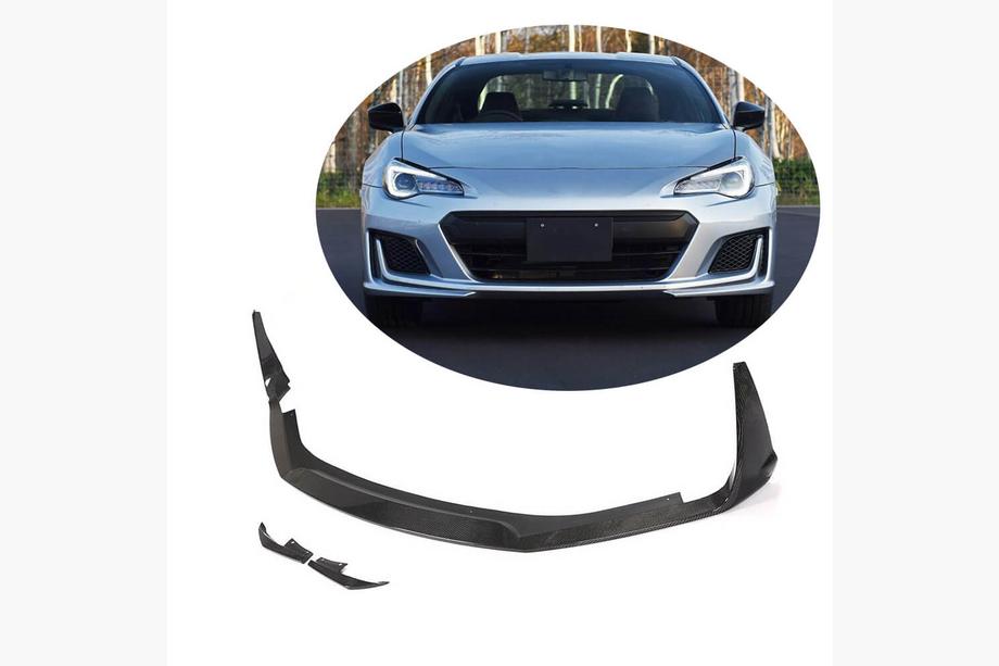 Subaru BRZ 2012–2021 Frontsplitter voorbumper Lip V2 (2017-2021, carbon) Image