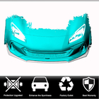 Subaru BRZ 2021– Front bumperlip Lip V1 (2021-2023, carbon) foto 2