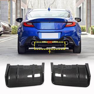 Achterbumper diffuser V1 (2021-2023, Carbon) foto 1