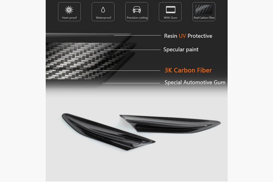 Subaru BRZ 2012–2021 Carbon covers voor voorspatborden Foto 6