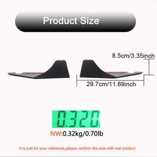 Achterbumper diffuser V1 (Carbon) foto 4