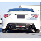 Subaru BRZ 2012–2021 Achterbumper diffuser V1 (Carbon) foto 2