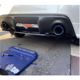 Achterbumper diffuser V1 (Carbon) foto 3