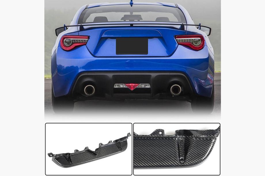 Subaru BRZ 2012–2021 Achterbumper diffuser V1 (Carbon) Image