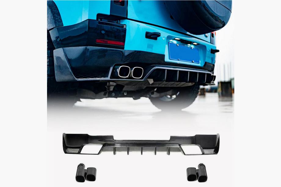 Land Rover Defender 2019– Achterbumper diffuser (carbon) Image