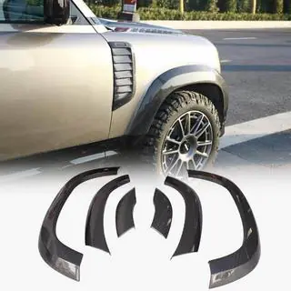 Spatbordverbreders (Bushwacker, 6 stuks, carbon) Land Rover Defender 2019– foto 1