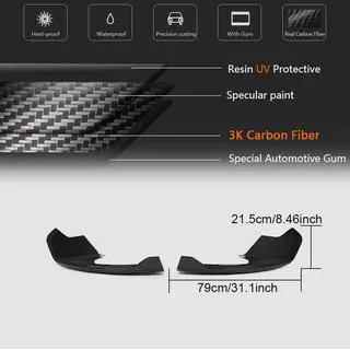 Frontbumper flaps (carbon) McLaren 540C/570S 2015–2020 foto 4