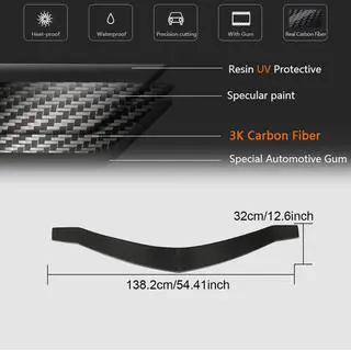 Spoiler V3 (carbon) Cadillac ATS 2012–2019 foto 4