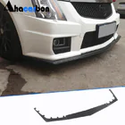 Cadillac CTS 2007–2014 Frontbumper lip Lip V1 (voor CTS V Coupe, carbon) foto 1