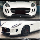 Jaguar F-Type 2013–2024 Frontlip voor voorbumper Lip (2013-2016, carbon) foto 3