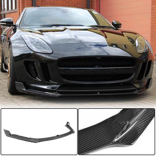 Frontlip voor voorbumper Lip (2013-2016, carbon) foto 1