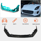 Jaguar F-Type 2013–2024 Front bumper lip (voor Base 2017-2019, carbon) foto 2