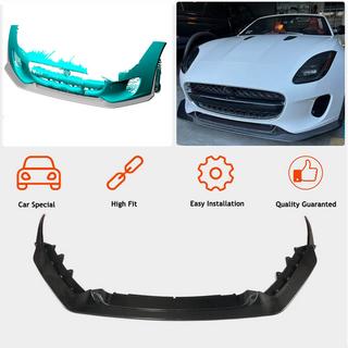 Front bumper lip (voor Base 2017-2019, carbon) foto 2