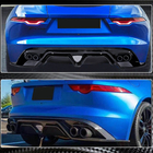 Jaguar F-Type 2013–2024 Achterbumper diffuser (2013-2019, carbon) foto 4