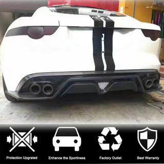 Achterbumper diffuser (2013-2019, carbon) foto 2