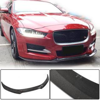 Voorbumper lip (2015-2019, carbon) foto 1