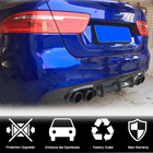 Jaguar XE 2016– Achterbumper diffuser V1 (2015-2019, Carbon) foto 2