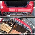 Jaguar XE 2016– Achterbumper diffuser V1 (2015-2019, Carbon) foto 4