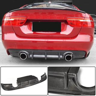 Achterbumper diffuser V2 (2015-2019, carbon) foto 1