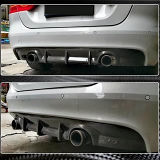 Achterbumper diffuser V2 (2015-2019, carbon) foto 4