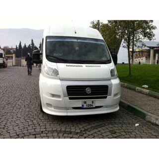 Voorbumper lip 2006-2014 (3-delig, te spuiten) Fiat Ducato 2006–2025 foto 2