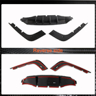 Kia Stinger 2017–2023 Achterbumper diffuser (carbon) foto 5