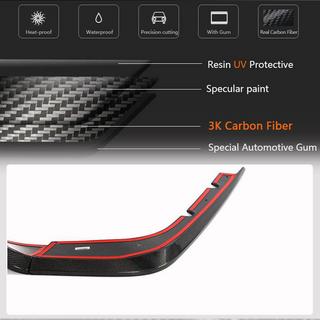 Achterbumper diffuser (carbon) foto 3