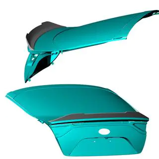Spoiler V1 (carbon) foto 3