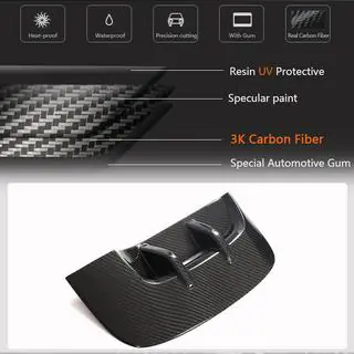 Carbon covers voor voorspatborden foto 3