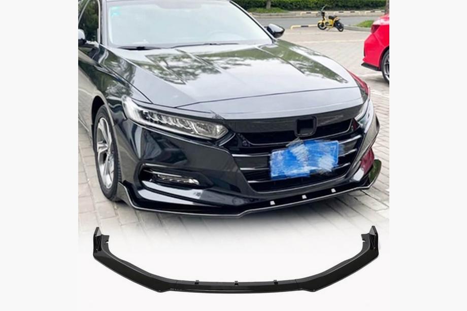 Honda Accord X 2017–2022 Frontlip Lip (2018-2021, Kunststof) Image