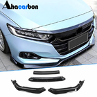 Honda Accord XI 2022– Voorbumper lip spoiler (kunststof) foto 1